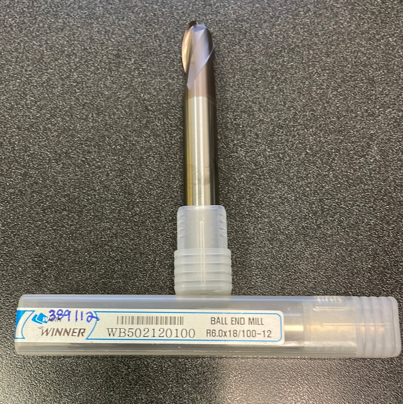 12mm x 12 x 18 x 100, 2F, B, CRB, W (389112)