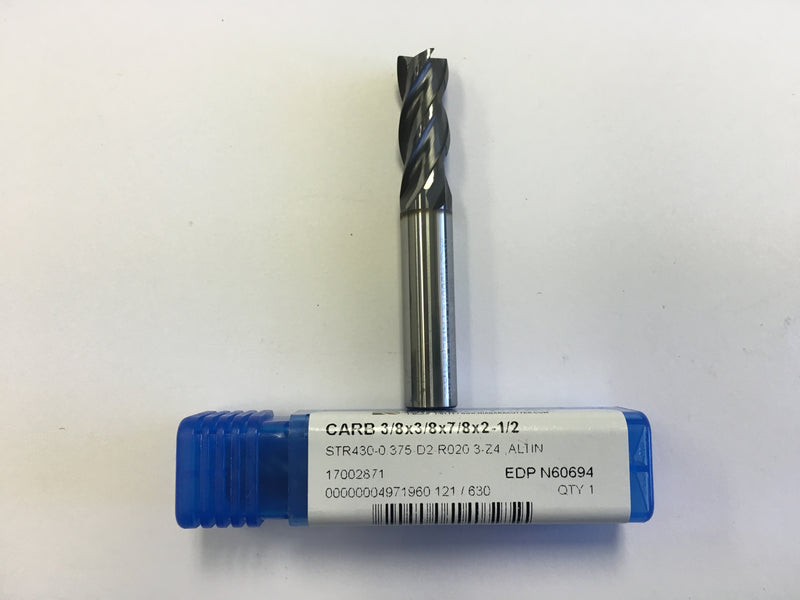 N60694 ( 3/8 x 3/8 x 7/8 x 2-1/2, STR430, R020, ALTiN)