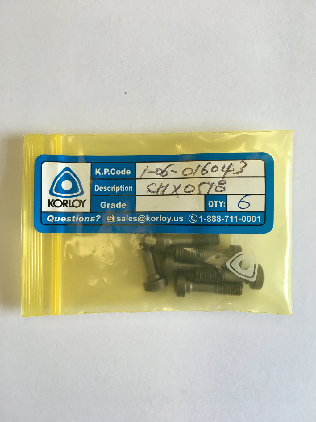 1-06-016043 (CHX0518, Clamp Screw)