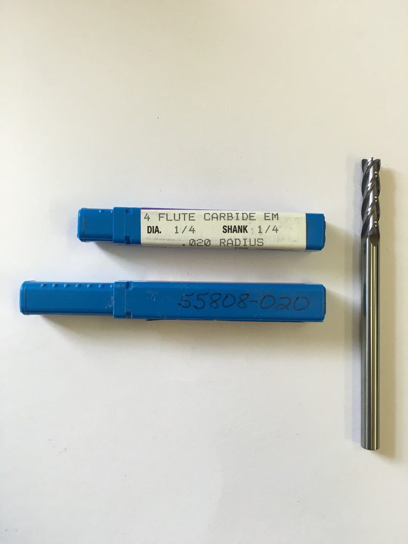 N55808-020 (1/4 x 1/4 x 1 x 4, 4F, R020, CRB, TiAlN)