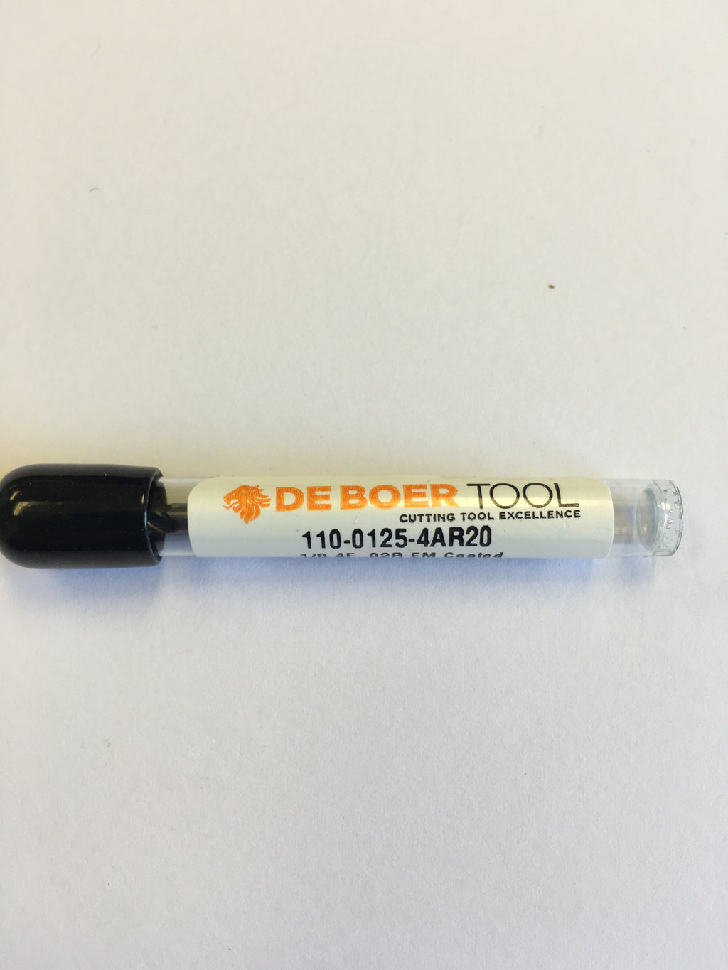 1/8 x 1/8 x 1/2 x 2, 4F, R020, CRB, A4 (110-0125-4AR20)