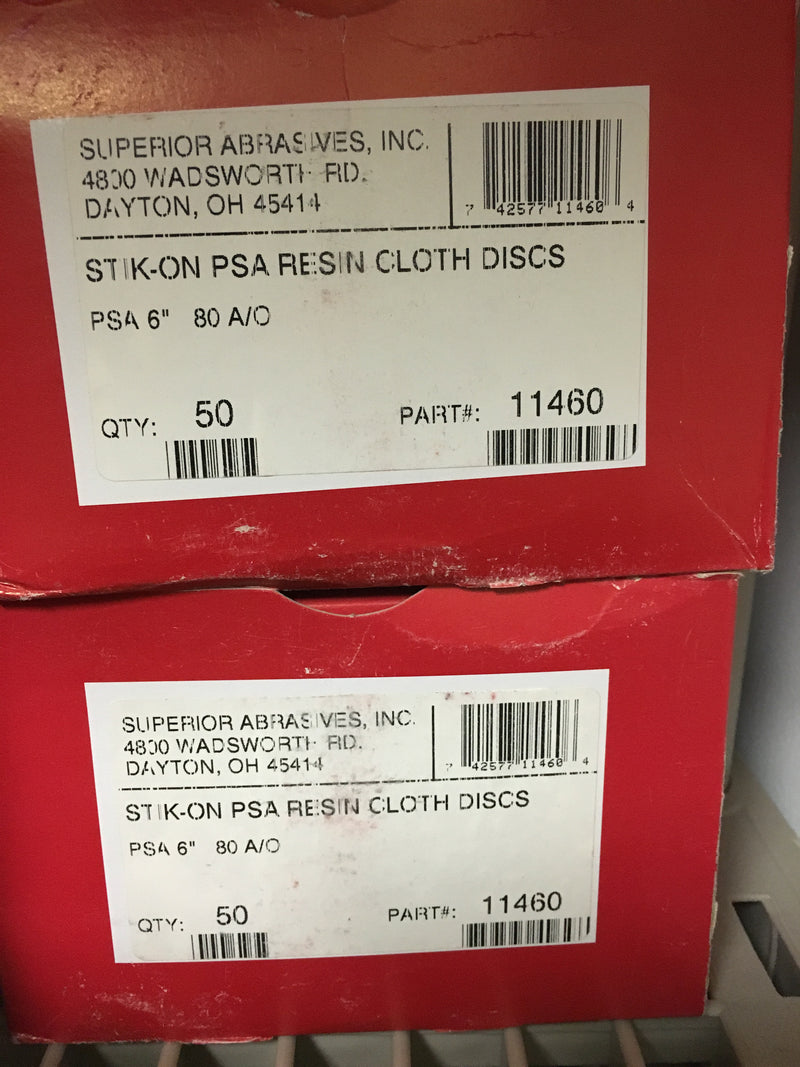 11460 (6", 80 gr., A/O PSA Disc, X)