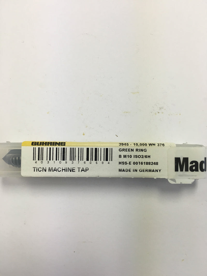 9039450100000 (M10 x 1.5, 6H, SP, HSE, TiCN)