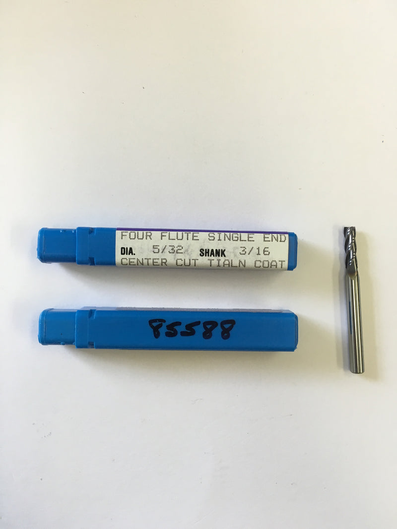 N85588 (5/32 x 3/16 x 1/2 x 2, 4F, S, CRB, TiAlN)