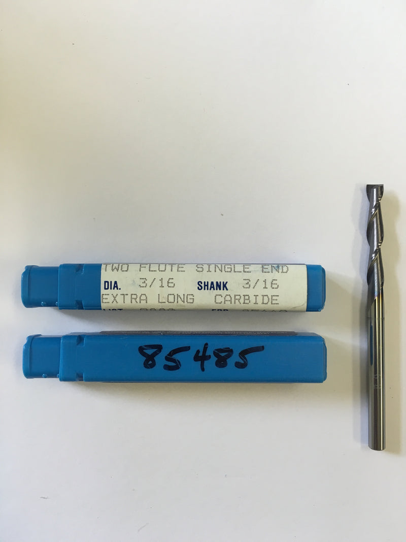 N85485 (3/16 x 3/16 x 1-1/8 x 3, 2F, S, CRB, TiAlN)