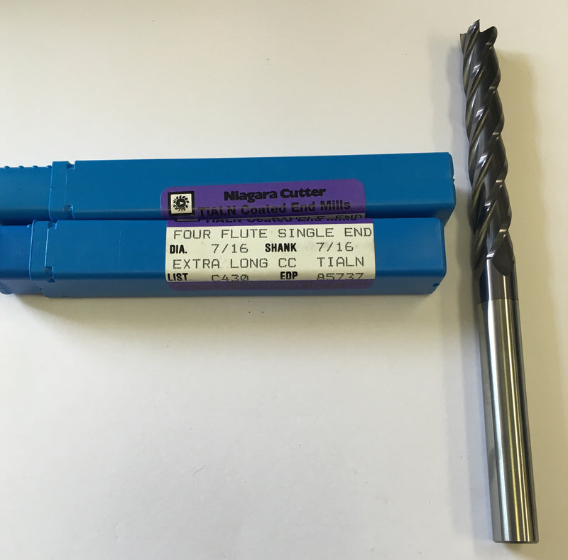 N85737 (7/16 x 7/16 x 3 x 6, 4F, S, CRB, TiAlN)