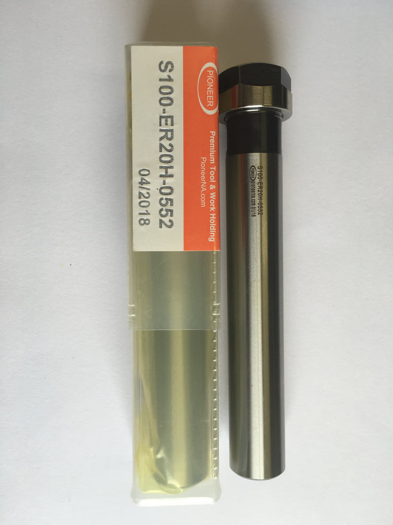 S100-ER20H-0552 (CS1 x 7.11 / ER20 Collet Chuck)