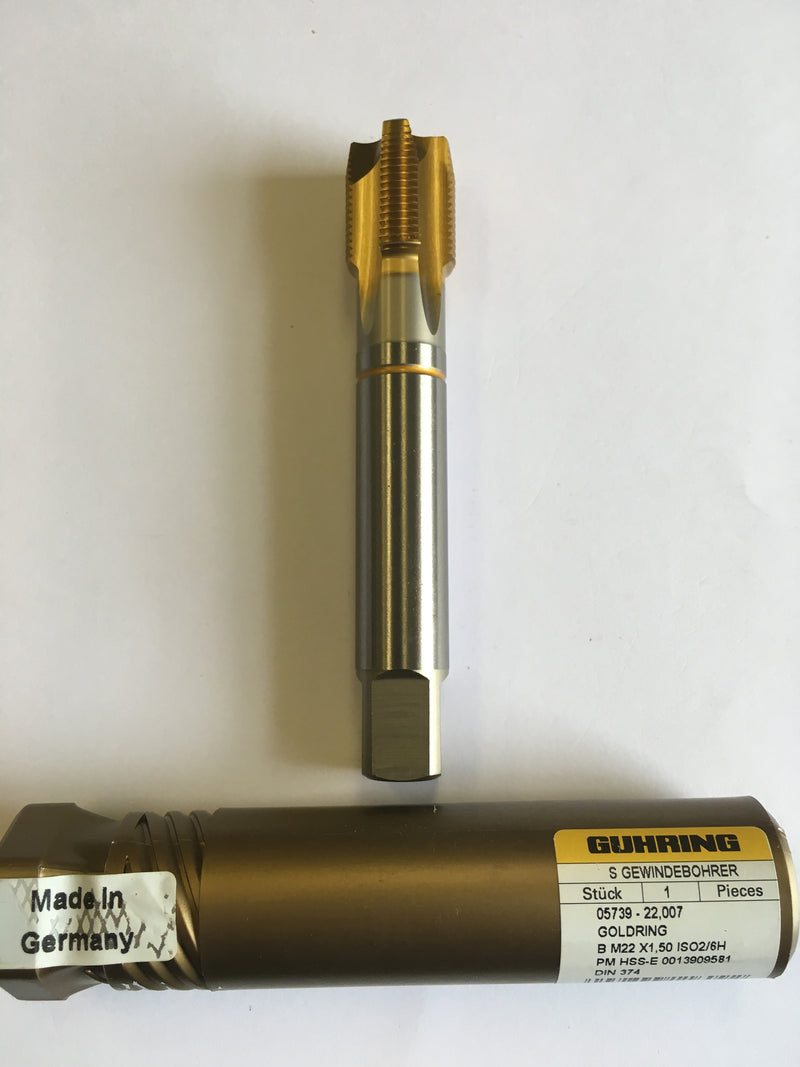 9057390220070 (M22 x 1.5, 6H, SP, PMC, TiN Tap)