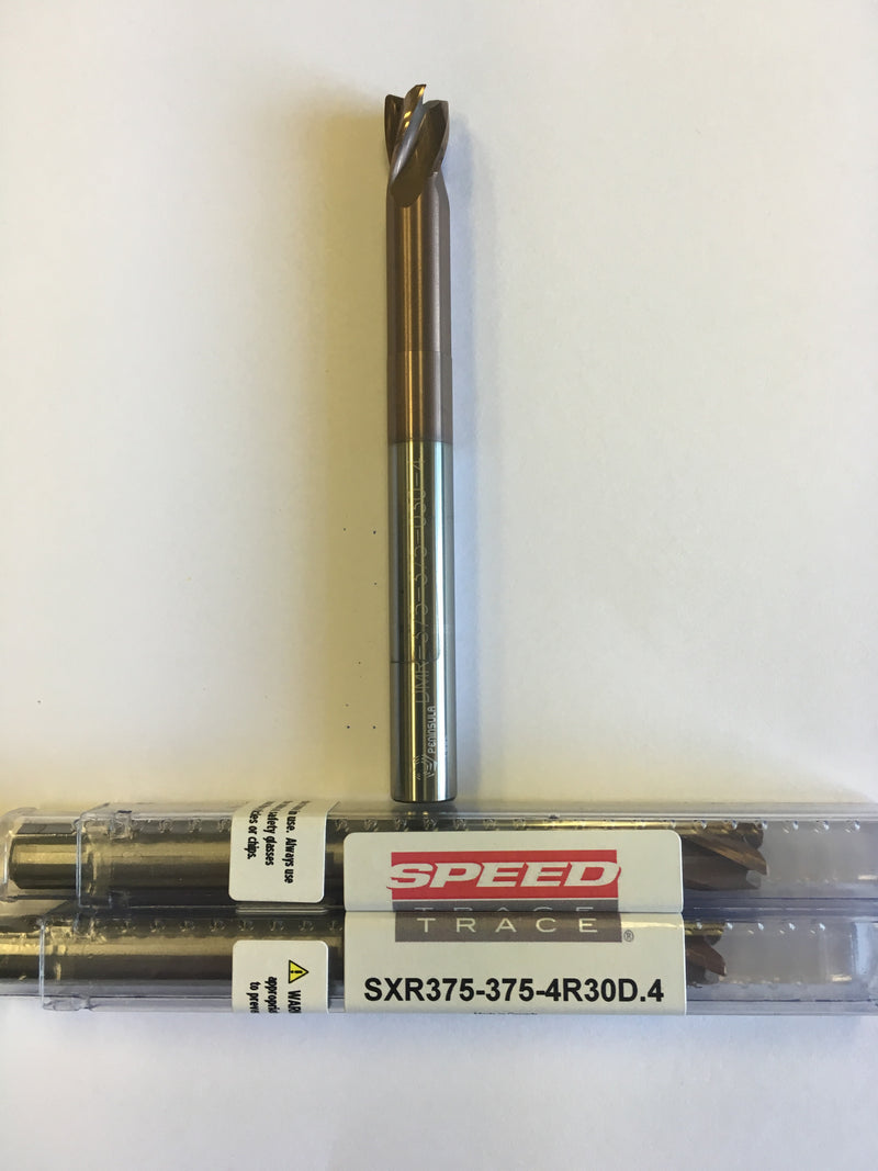 SXR375-375-4R30D.4 (3/8 x 3/8 x 7/16 x 4, 4F, R030, CRB, HC)