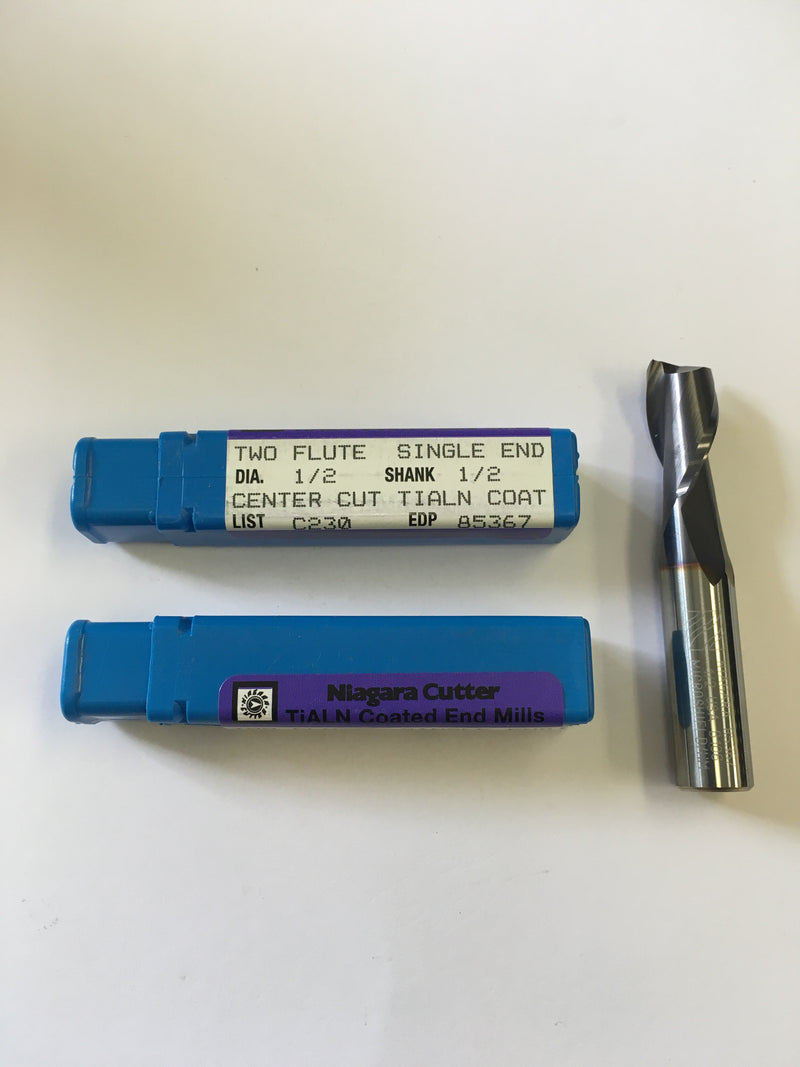 N85367 (1/2 x 1/2 x 1 x 3, 2F, S, CRB, TiAlN)