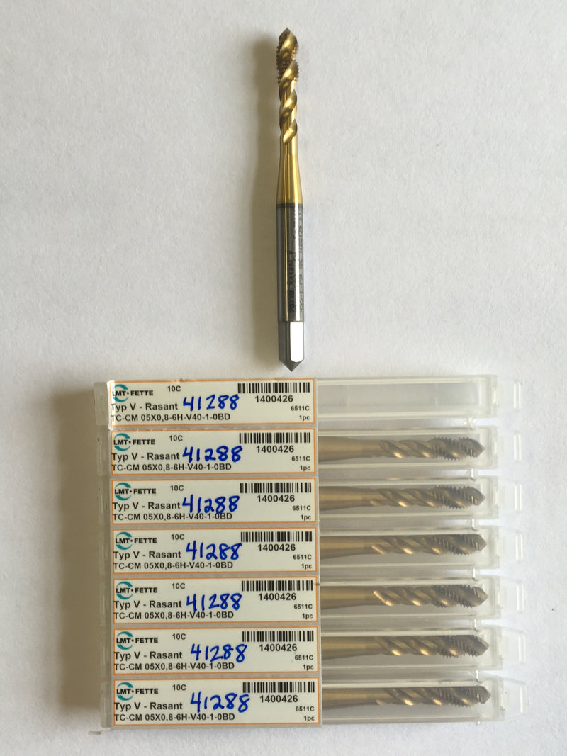 41288 (M5 x 0.8, 6H, HF, HPM, TiCN+ Tap)