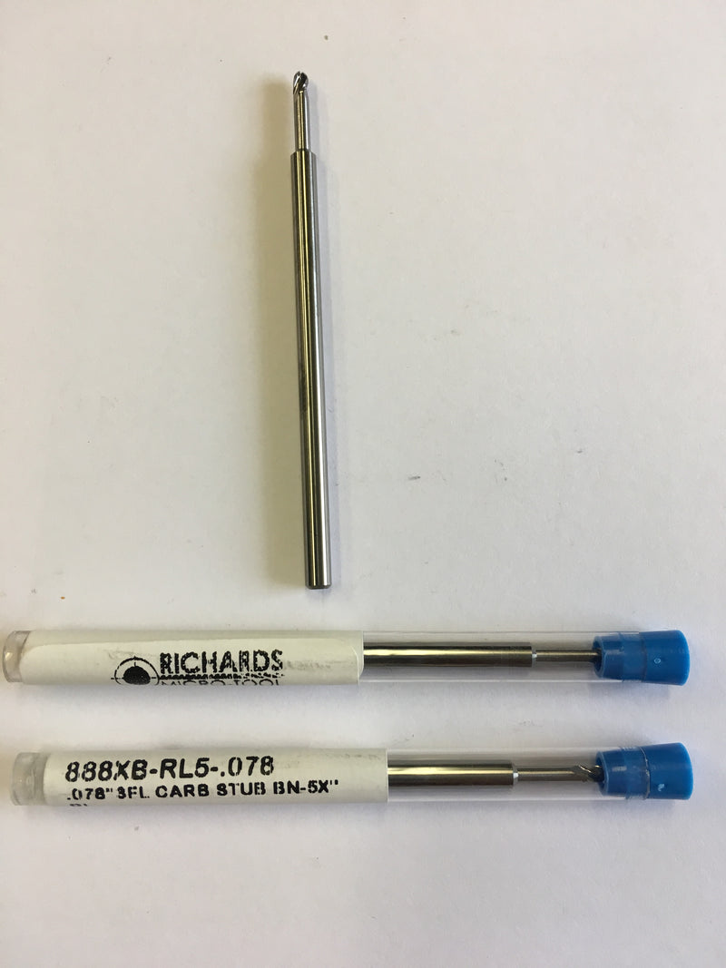 888XB-RL5-.078 (0.078 x 1/8 x 0.117 x 2-1/2, 3F, B, CRB)