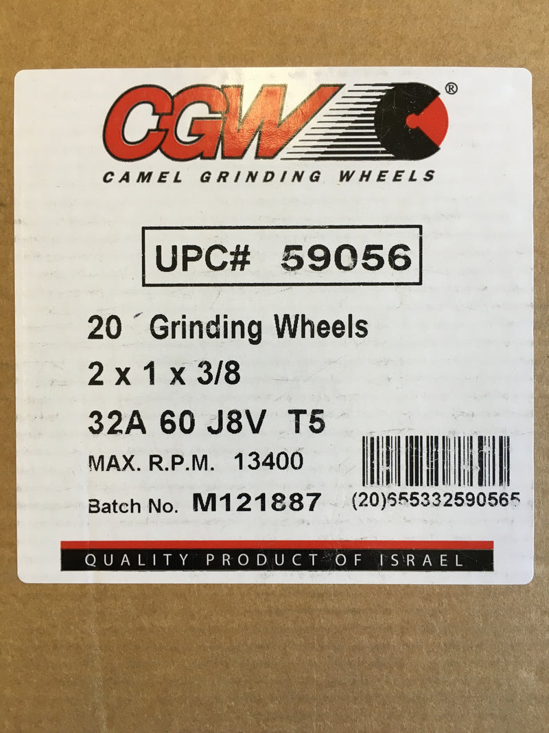 59056 (2 x 1 x 3/8, T5, 32A60-J8-V) – Indusource, Inc.